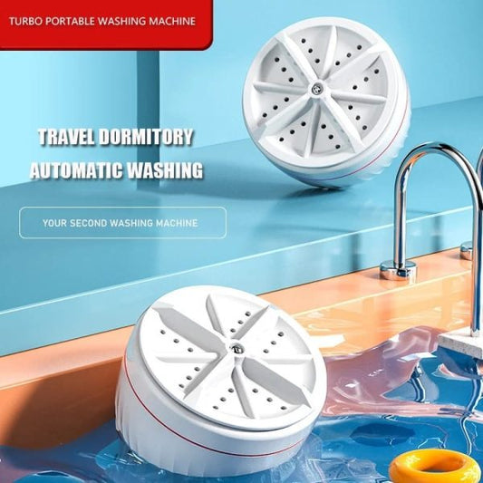2-in-1 Mini Washing Machine, Portable, Convenient for Travel & Home